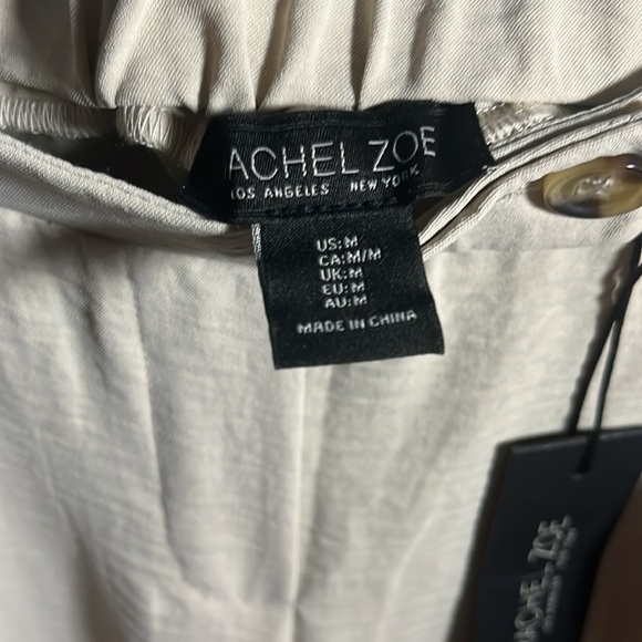 Rachel Zoe New York SZ:M NWT khaki color 23” inseam (wide leg) - Picture 4 of 12